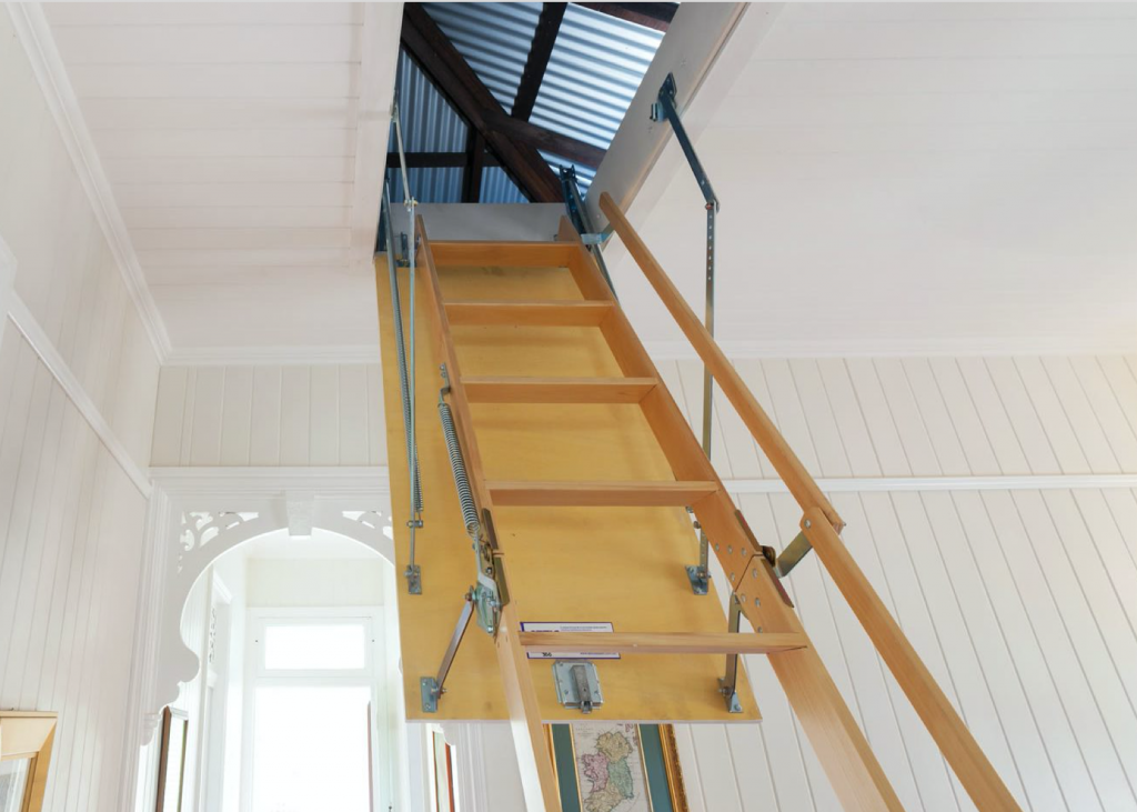 Various Types and Sizes of Attic Ladders