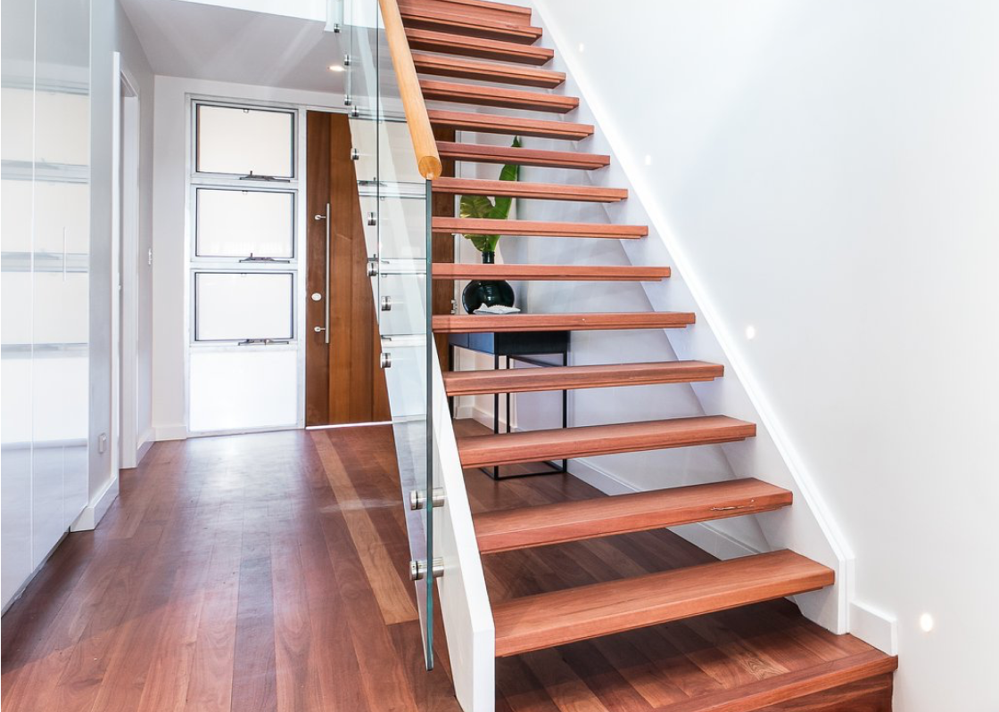Floating Timber Staircase Design